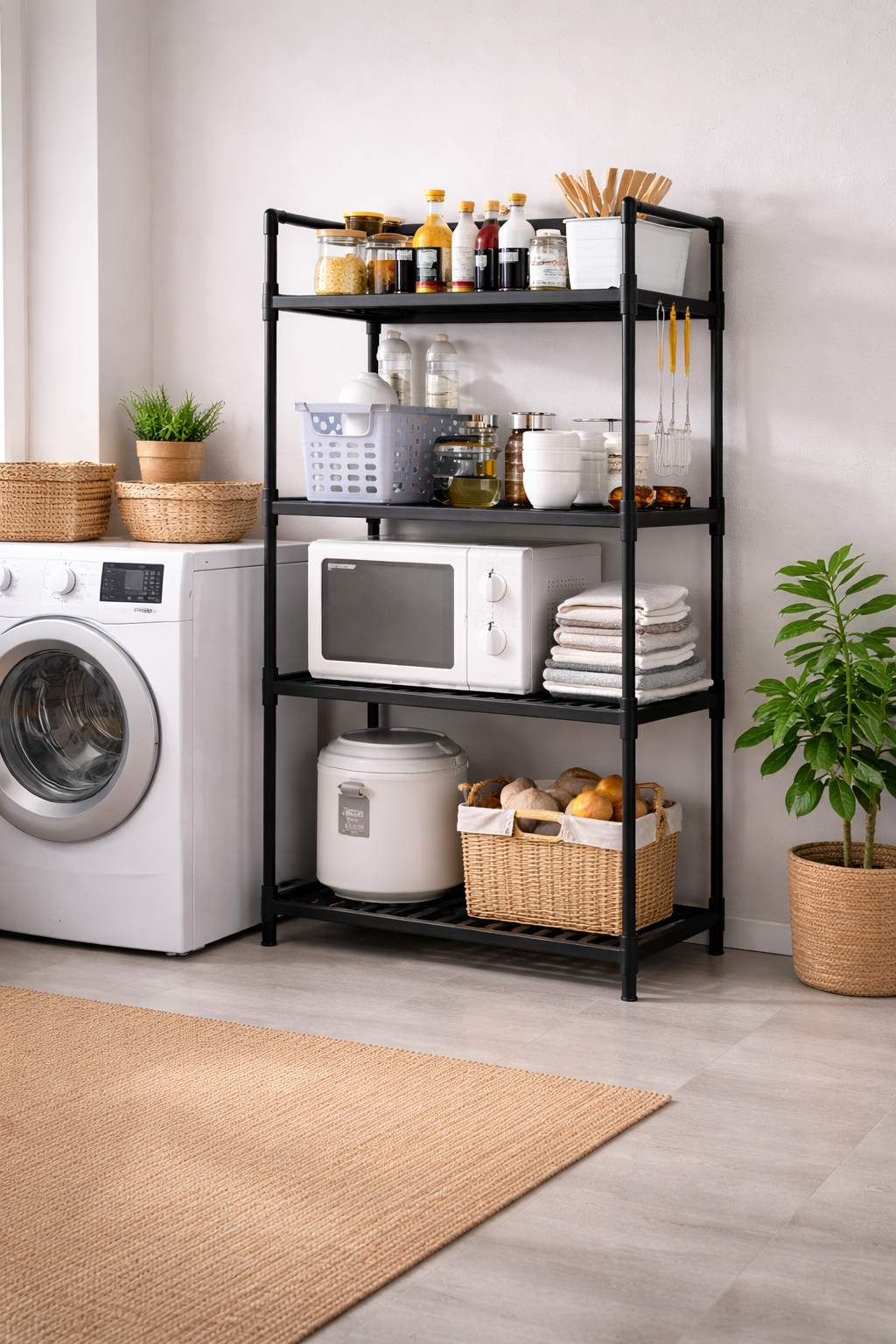 ESTANTE ORGANIZADOR DE COCINA 4 NIVELES