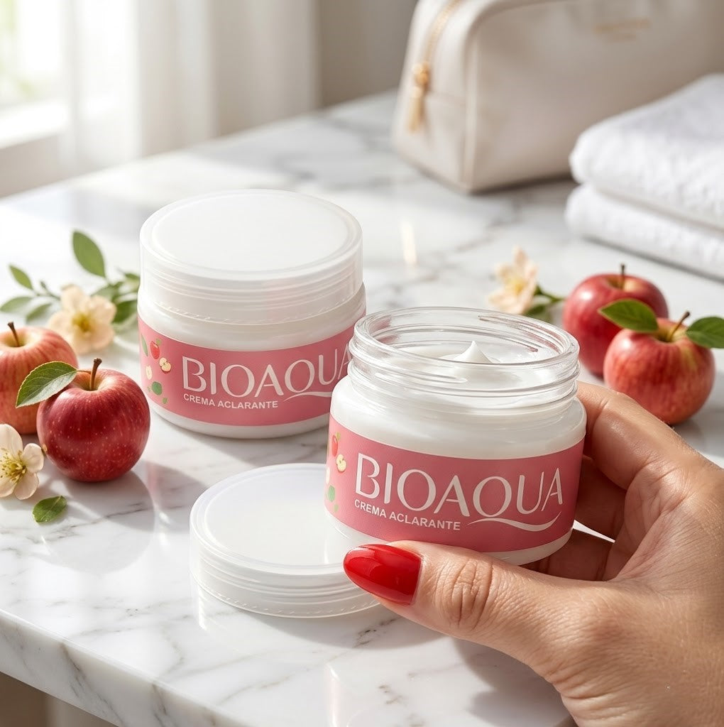CREMA BLANQUEADORA ACLARANTE DESPIGMENTANTE BIOAQUA