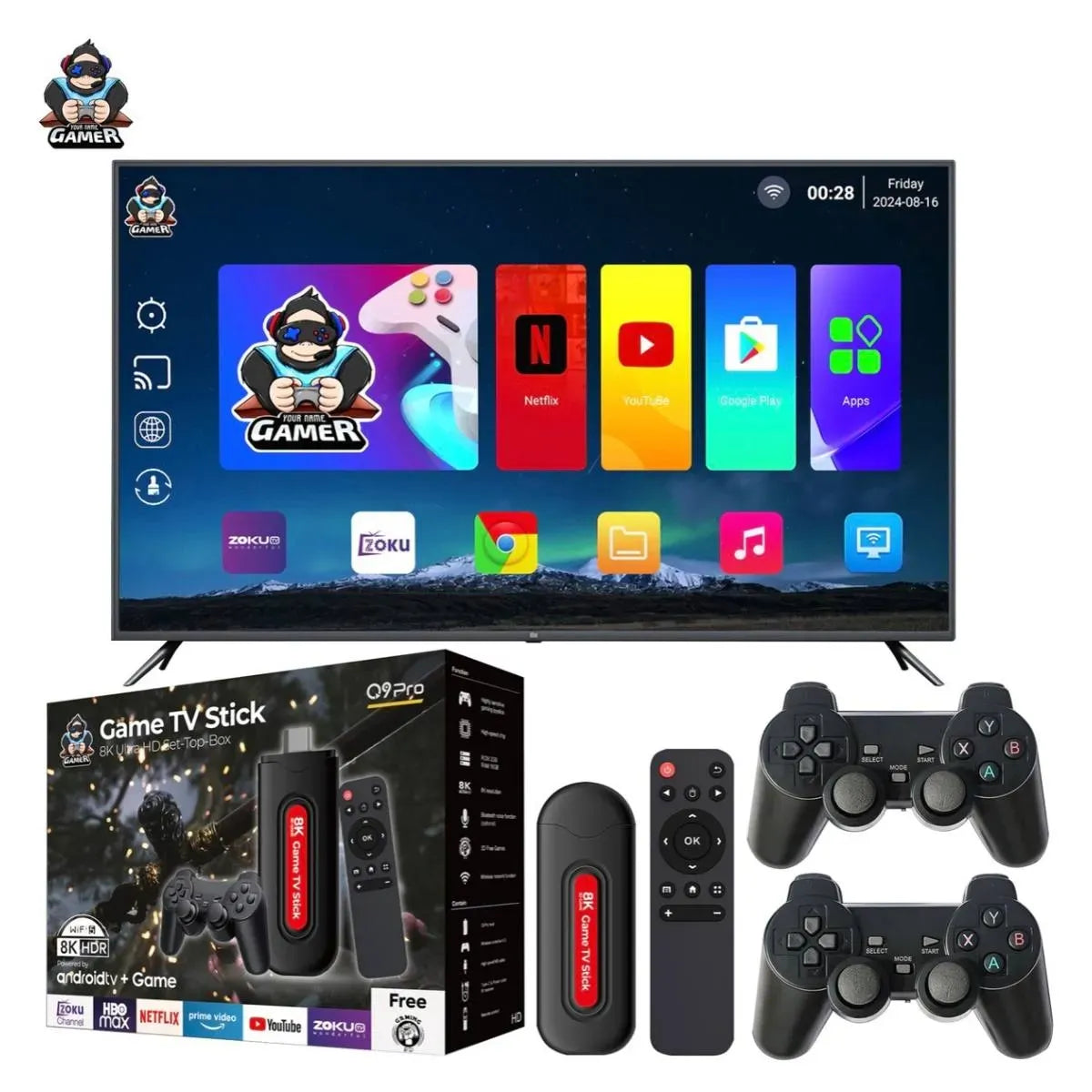 GAME TV STICK Q9PRO