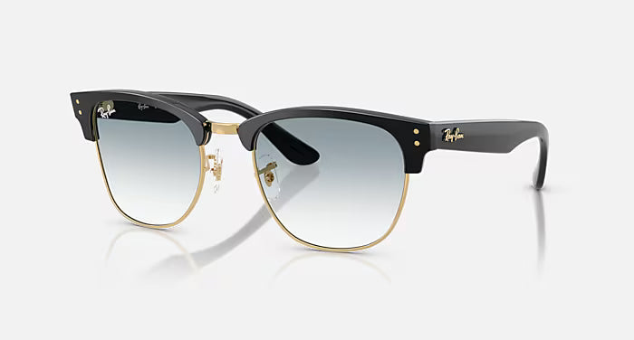 RAYBAN CLUB MASTER NEGRO-DORADO +ESTUCHE TIPO ORIGINAL