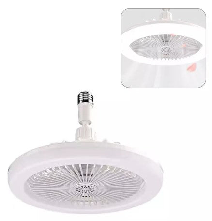 ABANICO CON LED Y AROMATIZANTE MULTIFUNCIONAL