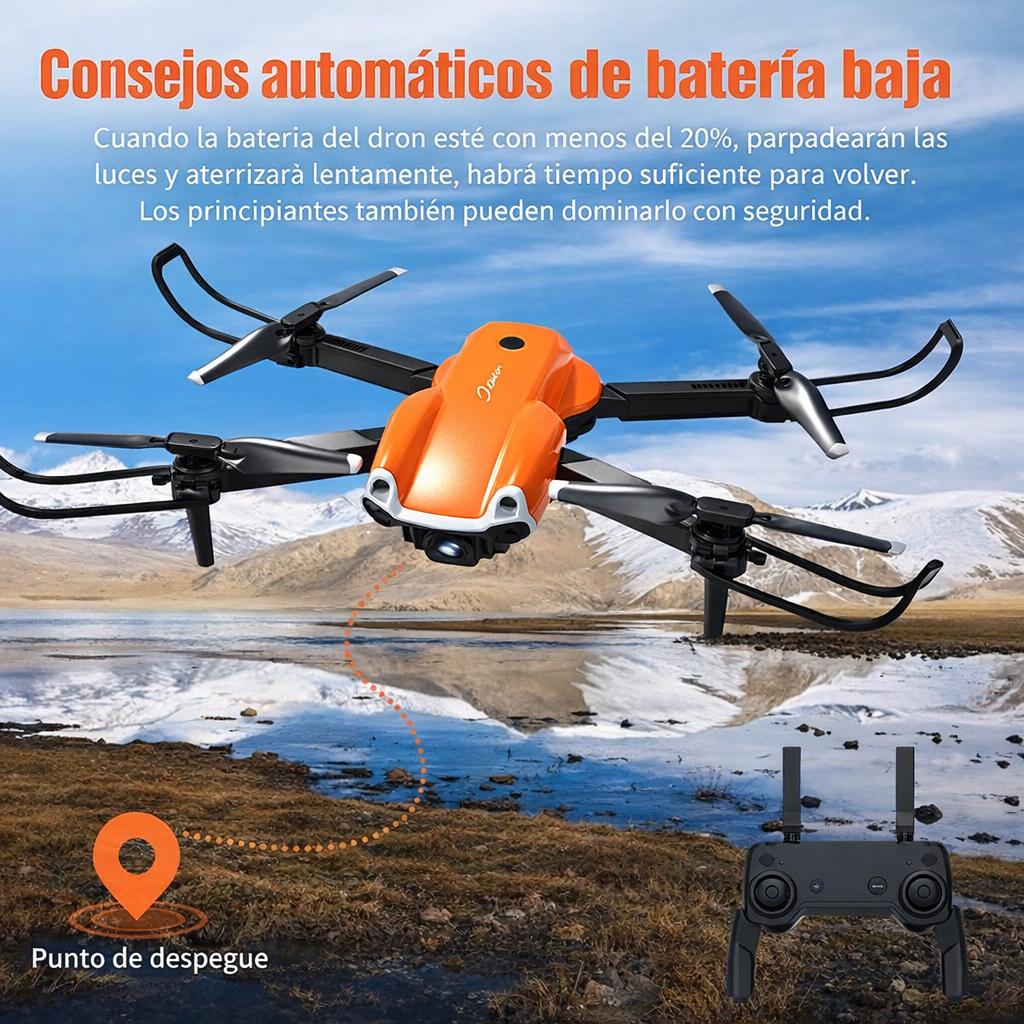 DRON CON DOBLE CAMARA S6