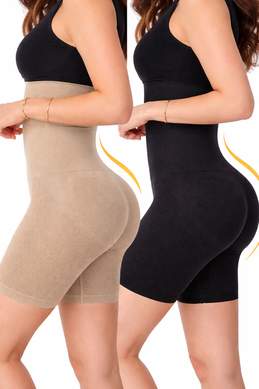 PANTY FAJA TALLA M NEGRO Y BEIGE