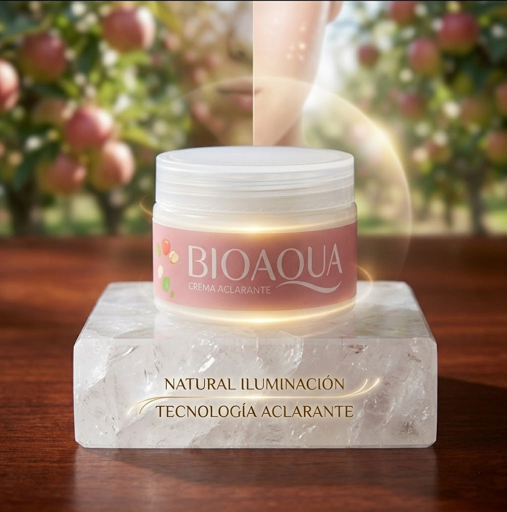 CREMA BLANQUEADORA ACLARANTE DESPIGMENTANTE BIOAQUA