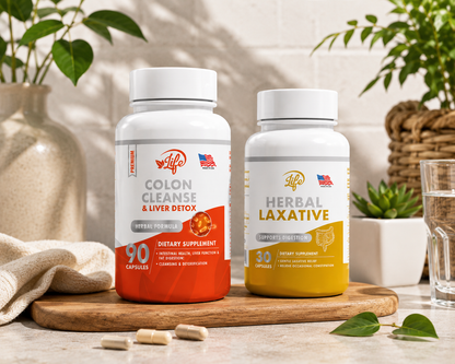 DETOX DIGESTIVE COLON CLEANSE + HERBAL LAXATIVE