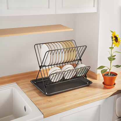 ESCURRIDOR DE PLATO PLEGABLE DE METAL