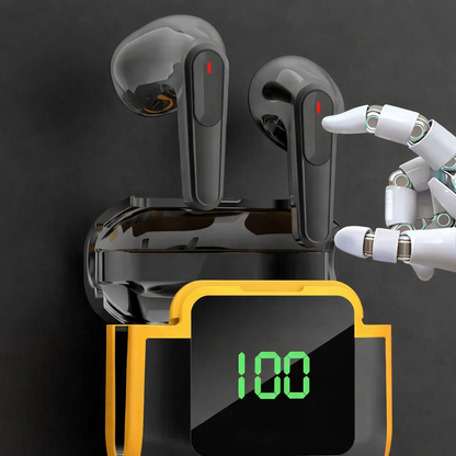 AUDÍFONOS INALÁMBRICOS IMPERMEABLES PRO 90 TWS CON CONTROL