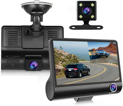 CAMARA DE COCHE DOBLE LENTE