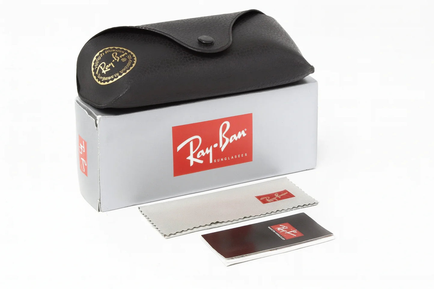 RAYBAN CLUB MASTER NEGRO-DORADO +ESTUCHE TIPO ORIGINAL