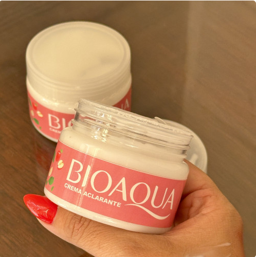 CREMA BLANQUEADORA ACLARANTE DESPIGMENTANTE BIOAQUA