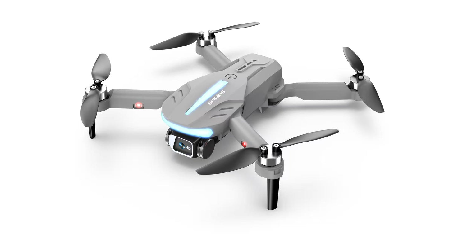 DRON CON CÁMARA 4K PARA ADULTOS - B16 GPS DE MENOS DE 8.82 OZ, MOTOR SIN ESCOBILLAS, CUADRICÓPTERO RC LIGERO