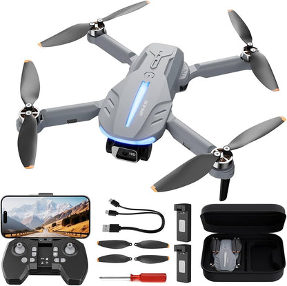DRON CON CÁMARA 4K PARA ADULTOS - B16 GPS DE MENOS DE 8.82 OZ, MOTOR SIN ESCOBILLAS, CUADRICÓPTERO RC LIGERO