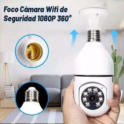 CAMARA DE SEGURIDAD TIPO BOMBILLO