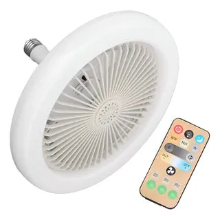 ABANICO CON LED Y AROMATIZANTE MULTIFUNCIONAL