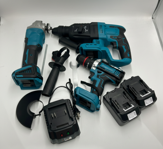 SET TALADRO-PULIDORA - MINITALADRO / 2 BATERIAS HD