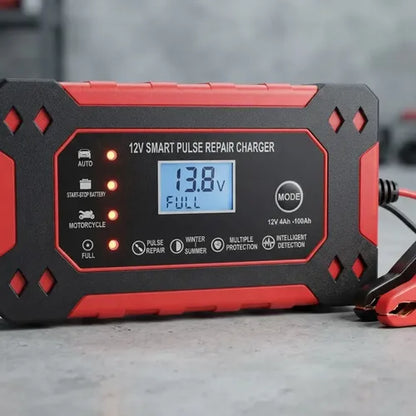 JUMPER/CARGADOR DE BATERIA INTELIGENTE 12 V
