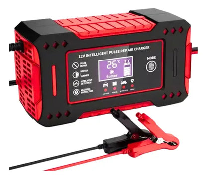 JUMPER/CARGADOR DE BATERIA INTELIGENTE 12 V