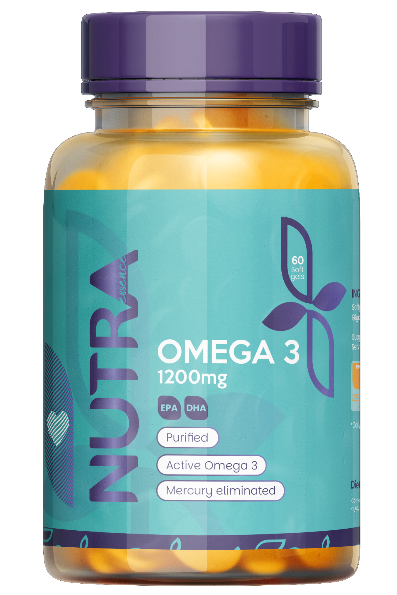OMEGA 3 1200 MG   60 SOFGEL