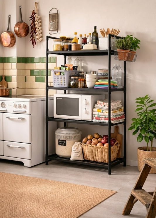 ESTANTE ORGANIZADOR DE COCINA 4 NIVELES