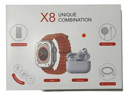 RELOJ/ SMARTWATCH X8 GRIS