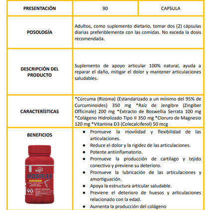 MOBIFLEX (ESPECIAL PARA DOLORES ARTICULARES)