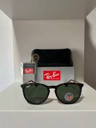 RAYBAN ERIKA NEGRO-VERDE +ESTUCHE TIPO ORIGINAL