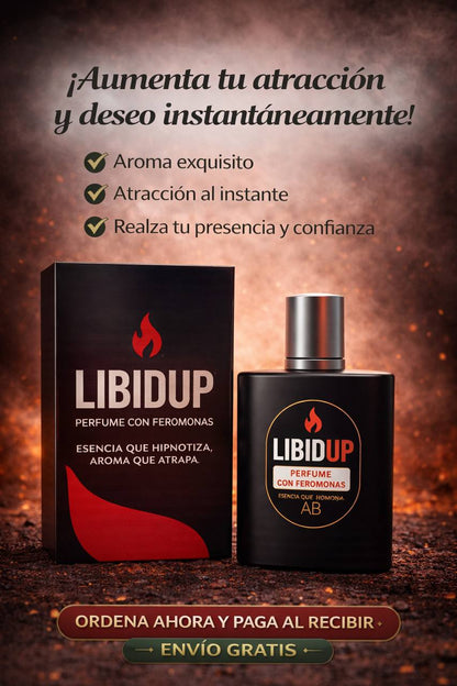 PERFUME CON FEROMONAS LIBIDUP (MUJER)
