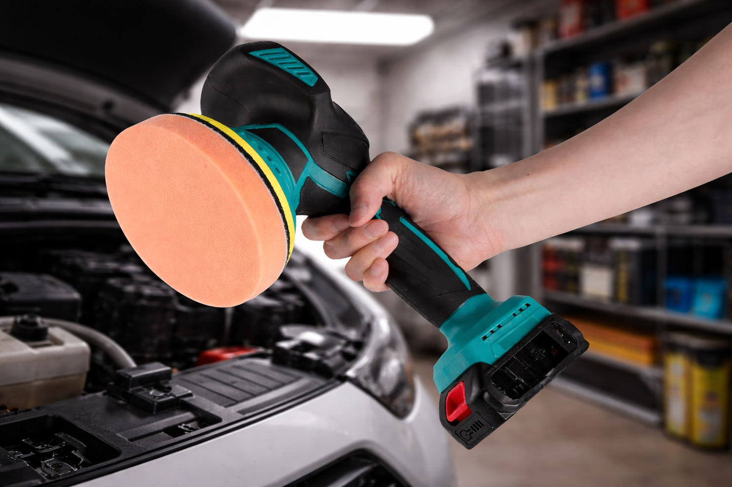 PULIDORA / PULISHING PARA CARROS JBN-D21 DE 2 BATERIAS 48V
